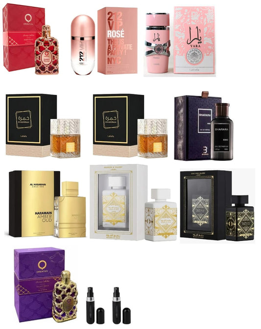AEC SUPER COMBO 10 PERFUMES+2 PERFUMEROS